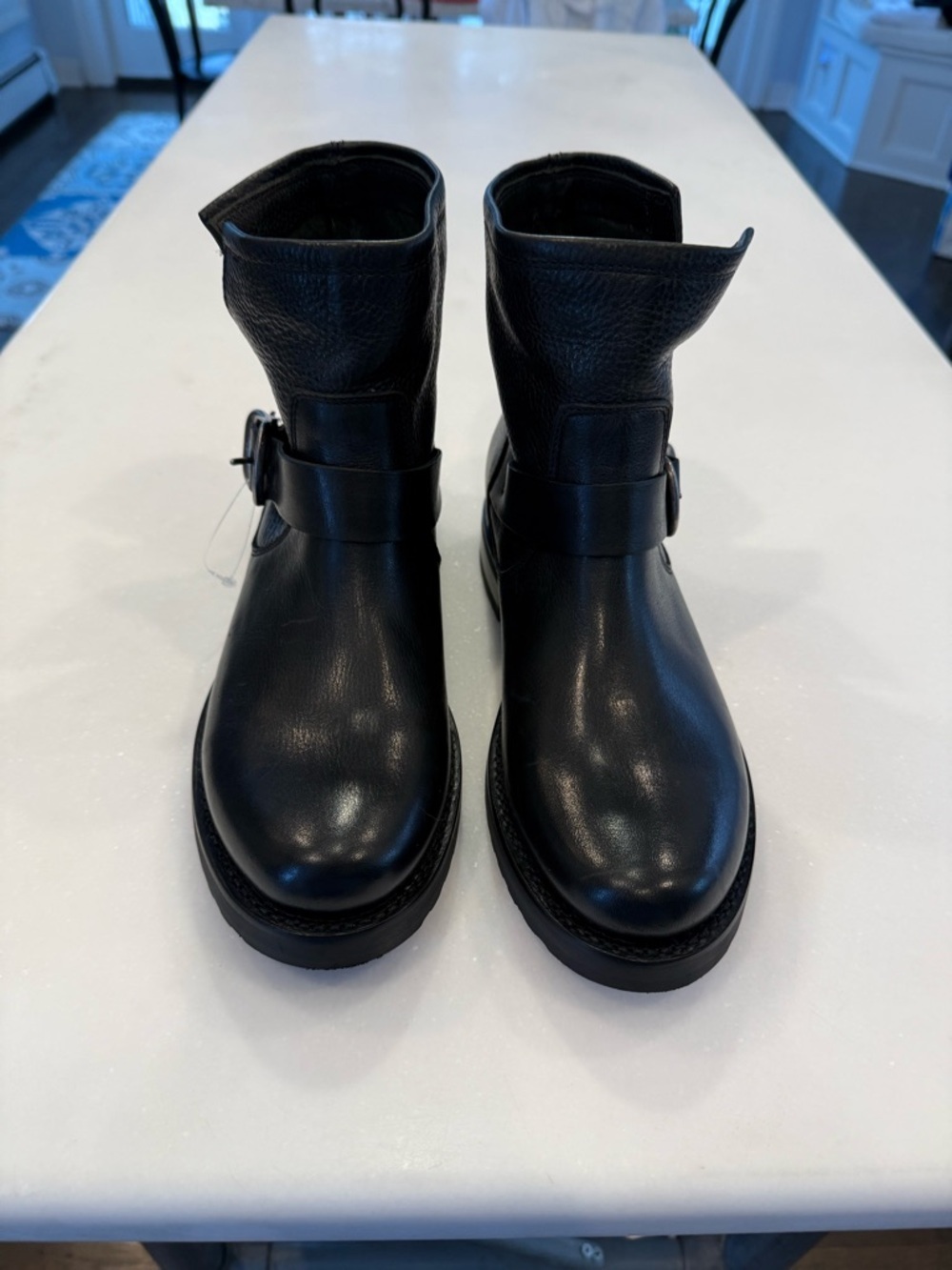 FRYE “Veronica Bootie” Women’s Oiled Leather Boot Black  Size: 7.5 NEW - Picture 3 of 14